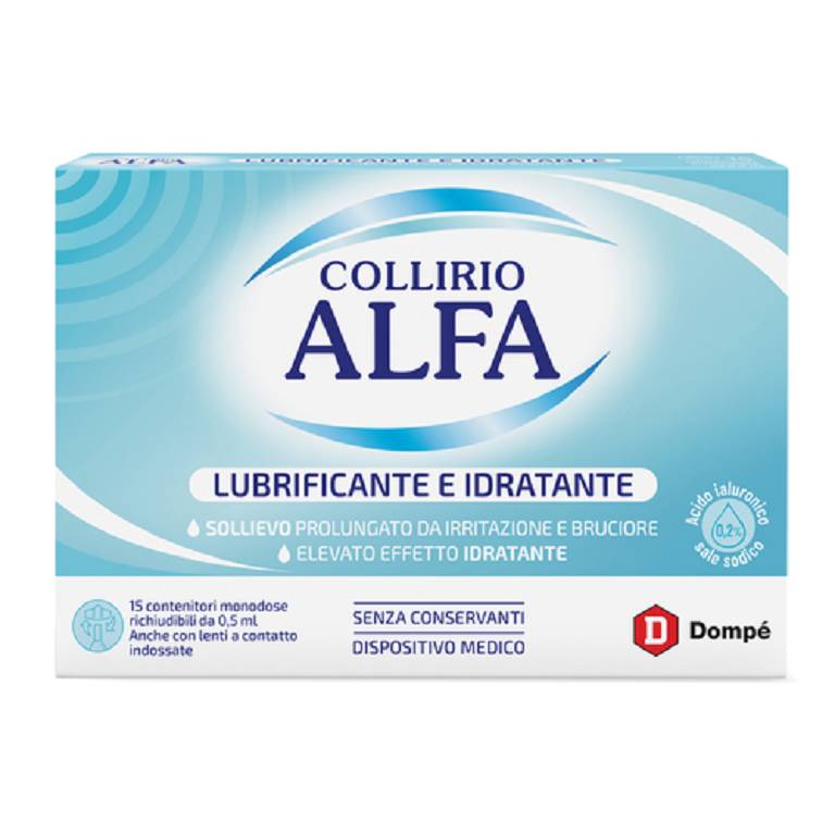 COLLIRIO ALFA LUBR/IDRAT 15F