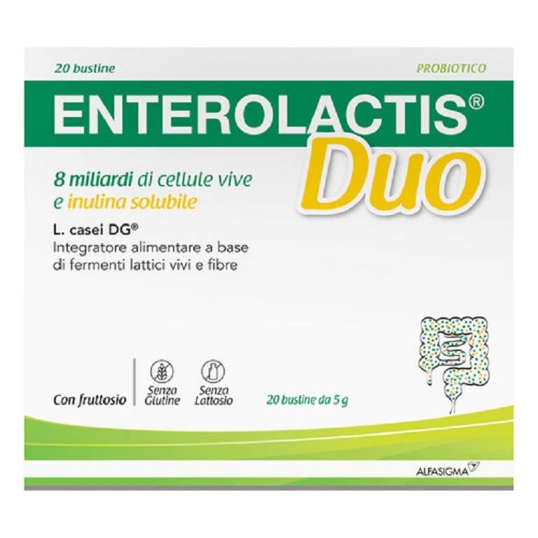 ENTEROLACTIS DUO POLV 20BUST