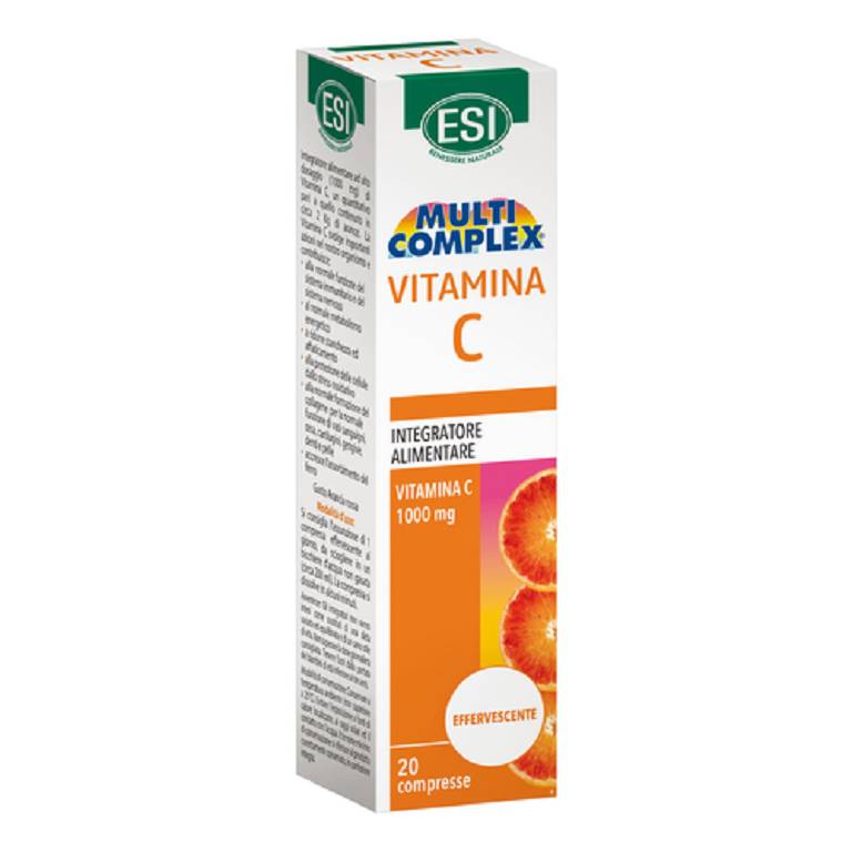 ESI MULTICOMPLEX VIT C 20CPR