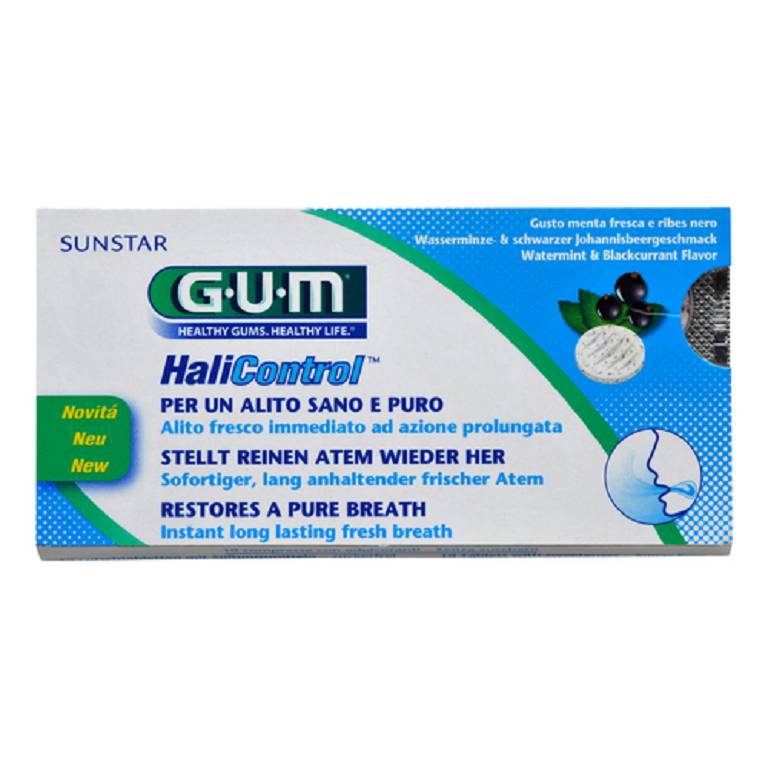 GUM HALICONTROL 10CPR