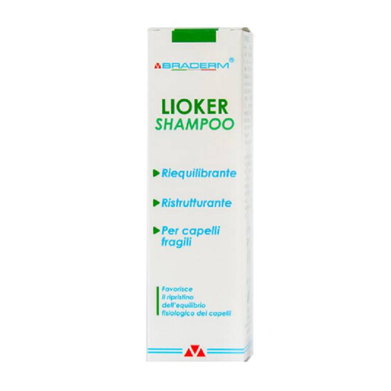 LIOKER SHAMPOO 200ML BRADERM