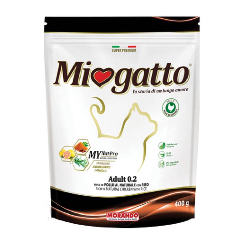 MIOGATTO ADULT 0,2 PO/RI 400G