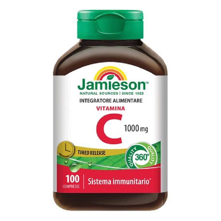 VITAMINA C 1000 TIM REL 100CPR